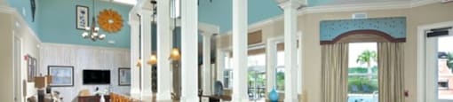 Pet-Friendly Apartments in Hinesville, GA – Tattersall Village - clubhouse bar area