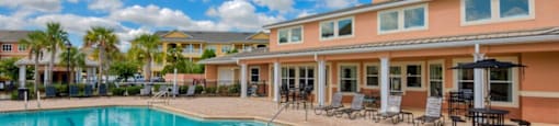 Pet-Friendly Apartments in Hinesville, GA – Tattersall Village - resort style swimming pool