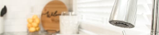 The Element at River Pointe apartments in Jacksonville Florida photo of kitchen sink