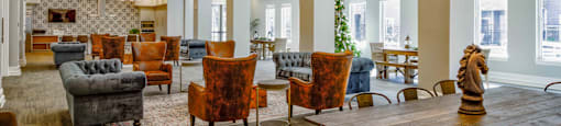 Lobby Lounge at LIV at Boerne Hills an Active Senior Community 62+, Boerne, TX, 78006