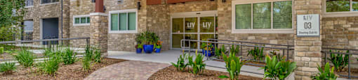 Entrance View at LIV at Boerne Hills an Active Senior Community 62+, Texas