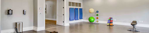 Gym at LIV at Boerne Hills an Active Senior Community 62+, Texas