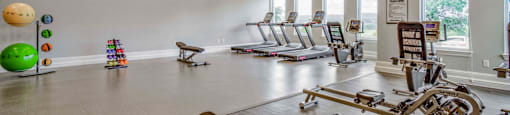 Fitness Center at LIV at Boerne Hills an Active Senior Community 62+, Texas, 78006
