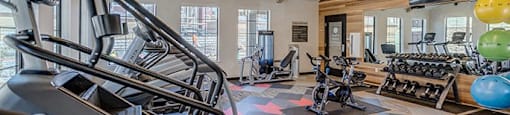 updated fitness center