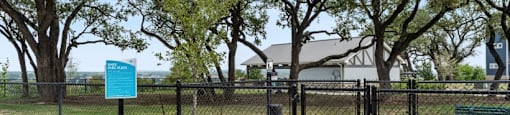 Georgetown Apartments - Williamson at the Overlook Bark Park with Lush Greenery, and Scenic Views
