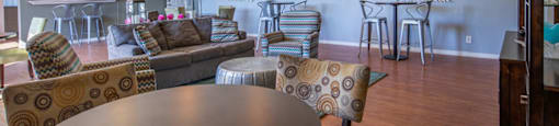 The Element at River Pointe apartments in Jacksonville Florida photo of clubhouse