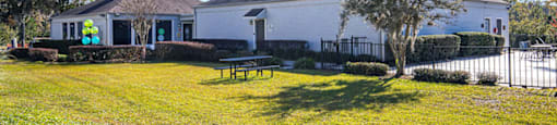 The Element at River Pointe apartments in Jacksonville Florida photo of leasing office building