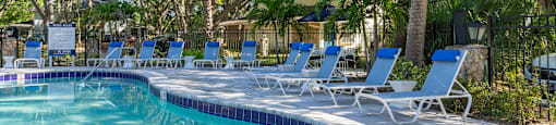 our apartments showcase an unique swimming pool