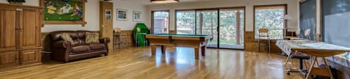 community entertainment room