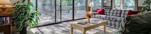 seating area with natural lighting