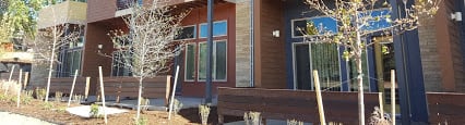 private patios and balconies