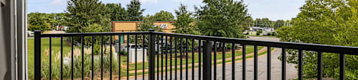 Altitude Raleigh balcony with views