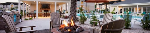 Poolside Fire Pit at Stephens Pointe, Wilmington, 28411