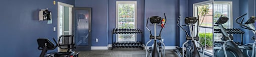 the gym at the windsor apartments oh