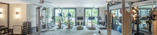the gym at the preserve at green river