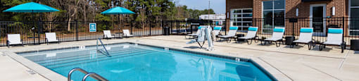 Altitude Raleigh swimming pool