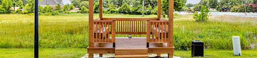 park benches