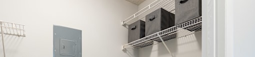 a washer and dryer in a laundry room