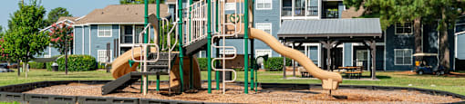 our apartments showcase a playground