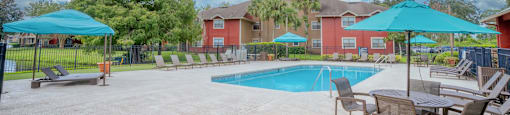 Sparkling Swimming Pool at The Avenues of Baldwin Park in Orlando, FL