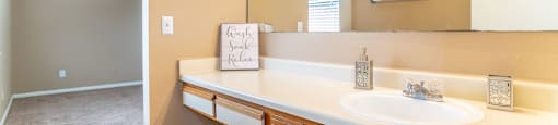 Bathroom at The Avenues of Baldwin Park in Orlando, FL