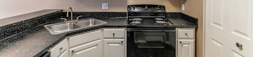 Kitchen at The Avenues of Baldwin Park in Orlando, FL
