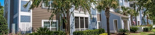 Exterior views of Latitude at the Commons in Myrtle Beach,  SC