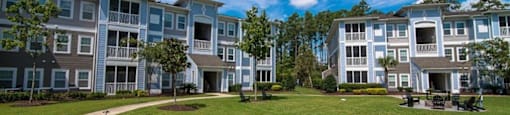 Exterior views of Latitude at the Commons in Myrtle Beach,  SC