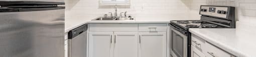 Kitchen with Stainless Steel Appliances
