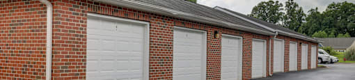Detached Garages at Amelia Village apartments in Clayton, NC.