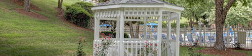 Picnic Pavilion at at Amelia Village apartments in Clayton, NC.