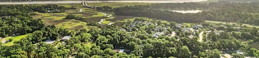 large ariel photo of Ashley River APartments in Charleston, SC