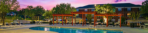 the swimming pool at the resort at governors crossing