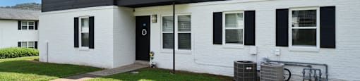 our apartments offer a spacious living area with a screened in porch