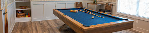 Billiards Table at Stephens Pointe Apartments in Wilmington, NC