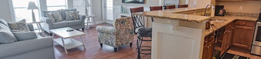 Open-Concept Floor Plan at Grand View Luxury Apartments in Wilmington, NC