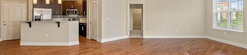 Living Room Area at The Village Lofts in Greensboro, NC