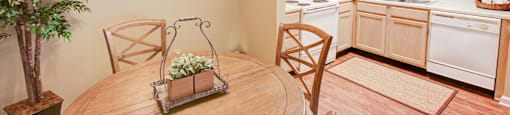 Kitchen at Brookefield Apartment Homes in Raleigh, NC