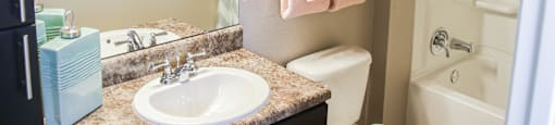 Bathroom at The Retreat at Juban in Denham Springs, LA
