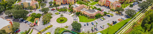 Aerial View of Mission Club Apartments in Orlando, FL
