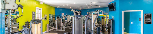 Fitness Center at Mission Club Apartments in Orlando, FL