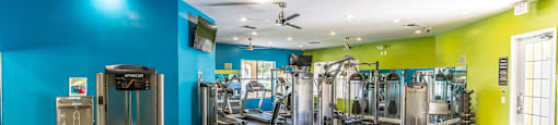 Fitness Center at Mission Club Apartments in Orlando, FL