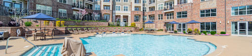 take a dip in our resort style swimming pool