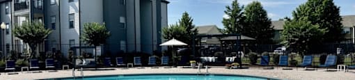 our apartments have a resort style swimming pool