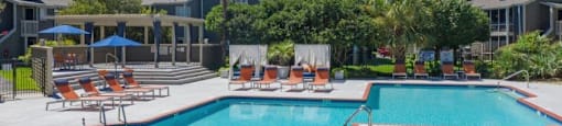 Sparkling Swimming Pool at The Avenues of West Ashley in Charleston, SC