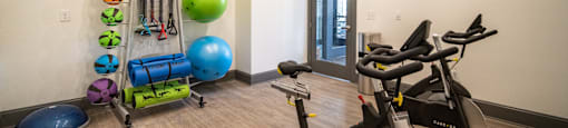 24-hour fitness center