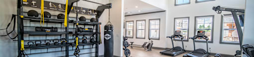 24-hour fitness center