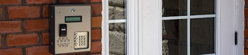 Controlled Access Entries at The Village Lofts, Greensboro, North Carolina