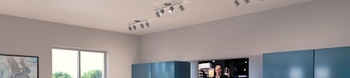 Entertainment space at The Residences of Wilmette, Wilmette, Illinois