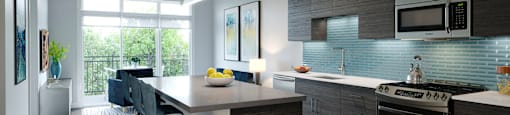 Modern Kitchens at The Residences of Wilmette, Illinois, 60091